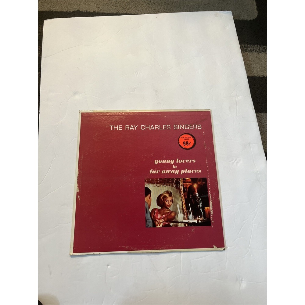Somerset The Ray Charles Singers Young Lovers in Far Away Places LP P-21500 Good